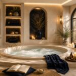 Sunken Bathtub Trend for Spa Style Homes Sunken bathtub trend
